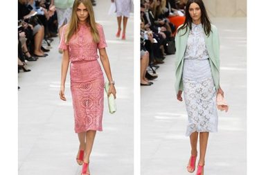 أزياء ملفتة لصيف 2014 من مجموعة Burberry