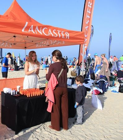 Lancaster تساعد في الحماية من أشعّة الشمس خلال فعاليّة