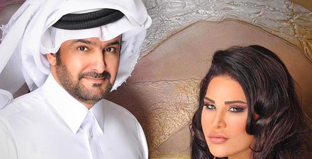 صورٌ تظهر لحظات رومنسية تجمع أحلام وزوجها
