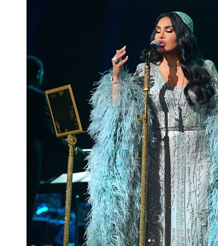 فساتين الفنانه احلام