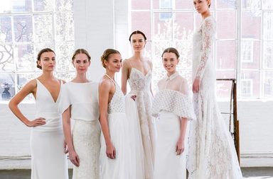 بالصور، أجمل فساتين الزفاف من أسبوع نيويورك للعرائس لخريف 2017