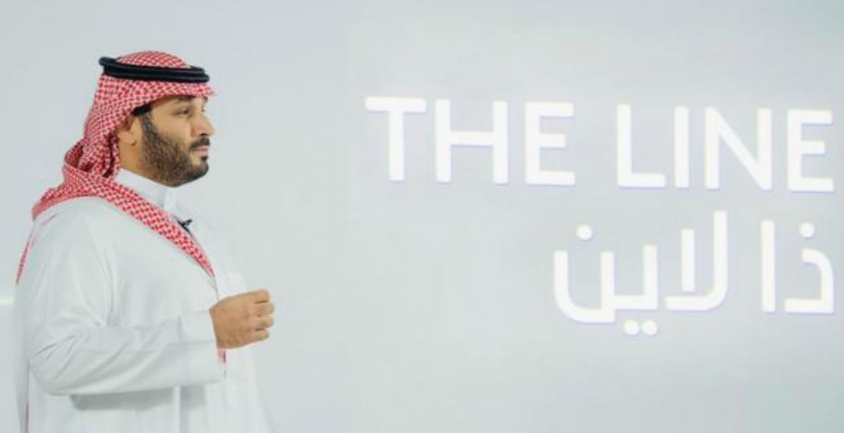 ولي العهد يُطلق مشروع مدينة "ذا لاين" في نيوم 