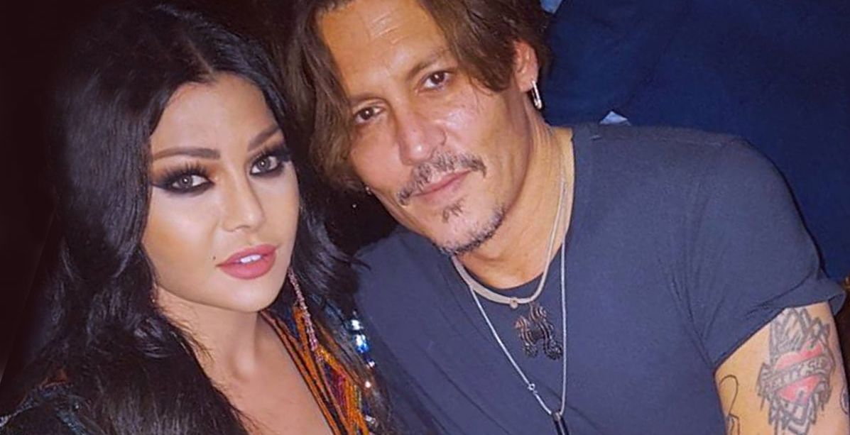 هيفاء وهبي تستعرض مواهبها في الرقص أمام جوني ديب وتشعل الانترنت بجاذبيتها!