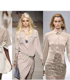 موضة اللون الرمادي تدخل عالم الأزياء في 2012