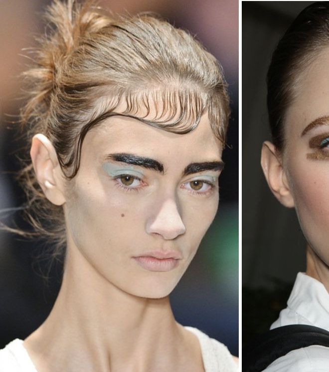 تلوين الحاجبين مع ديور و Celine 