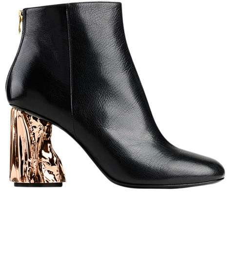 اختاري لشتاء 2016 حذاء الكاحل بالكعب الغريب