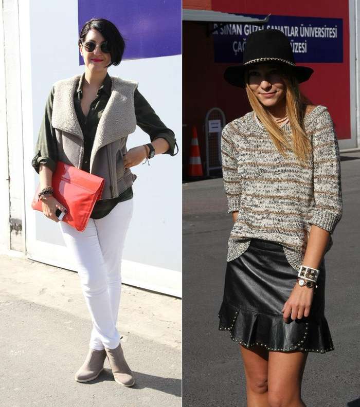 إكتشفي موضة شتاء 2013 من شوارع إسطنبول