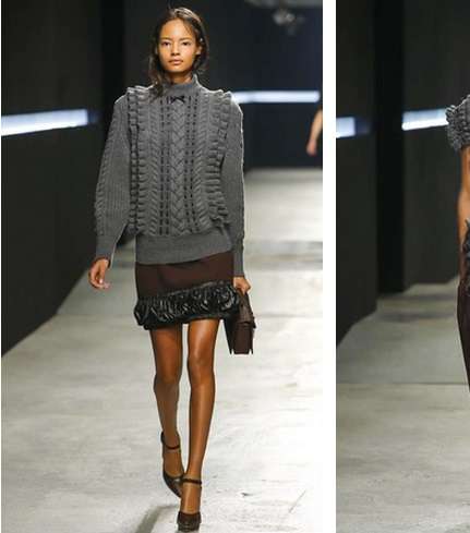 إكتشفي أجمل الأزياء لشتاء 2015 من توقيع Christopher Kane