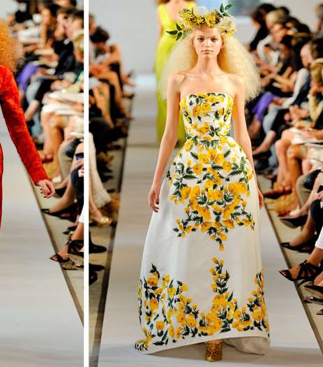 مجموعة Oscar De La Renta لربيع 2012