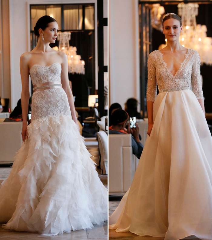 عروس Monique Lhuillier وإنعكاس الرقي في كل تفصيل فيها