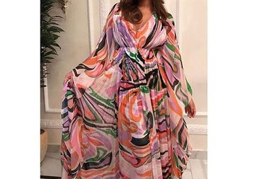 صور اجمل فساتين امل العوضي 2017