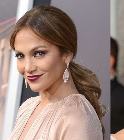 جينيفر لوبيز وتسريحة الكعكة والربطة المنخفضة