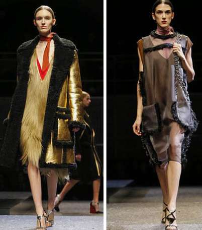 إكتشفي موديلات تصاميم برادا لشتاء 2015