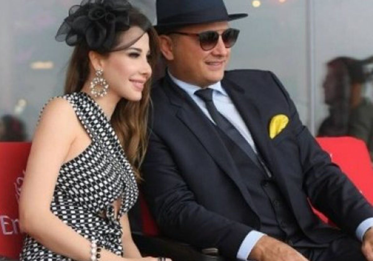 نانسي عجرم وزوجها