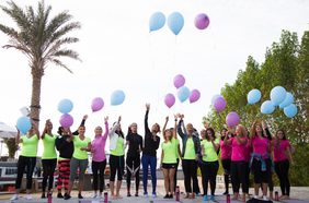 تمارين رياضية مع نايكي وياسمينة