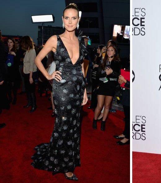 من حفل الـ People's Choice Awards 2014، إليك إطلالة كلّ من هايدي كلوم و Sarah Michelle Gellar