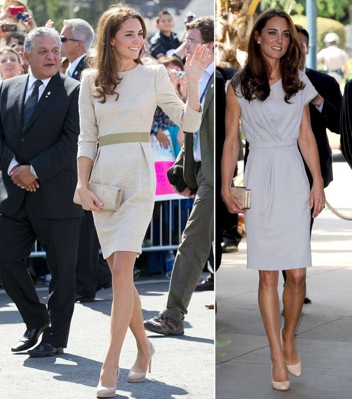 موضة النيود وألوان الباستيل تطغى إطلالات كيت ميدلتون