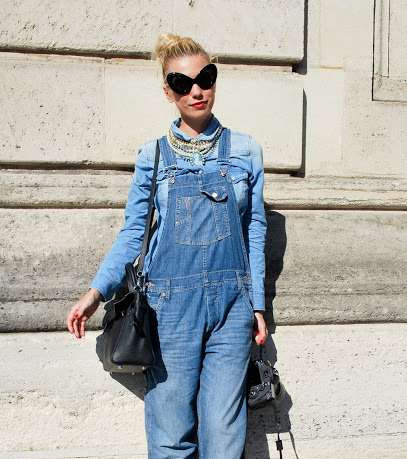 من صيحات الموضة في شتاء 2014، Jumpsuit الجينز 