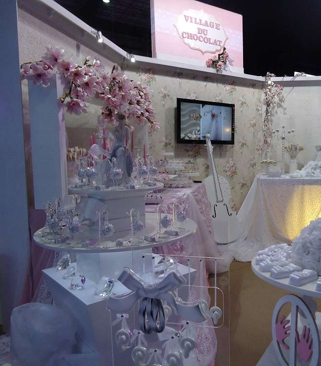 شوكولا الزفاف في معرض الـ Wedding Folies 