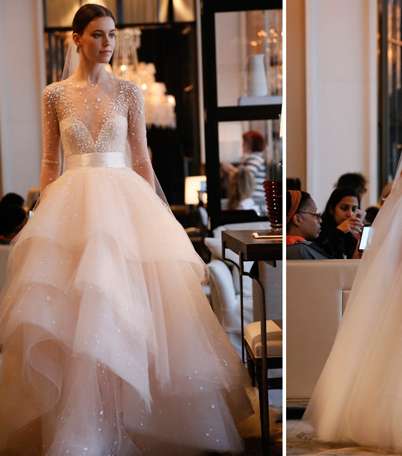 البوم صور اجمل فساتين عرايس اسبوع نيويورك لربيع 2016