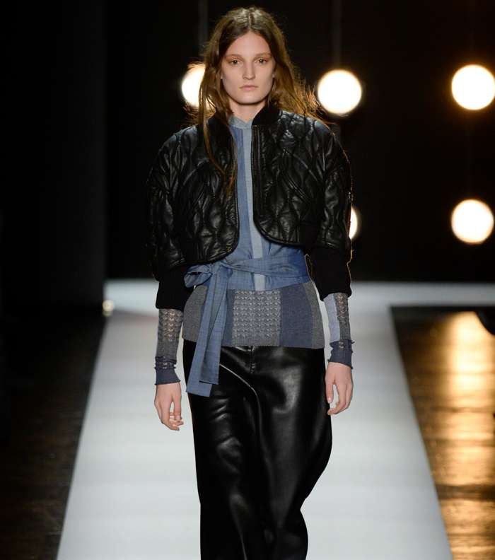 السترة القصيرة والمبطنة من BCBG لشتاء 2017