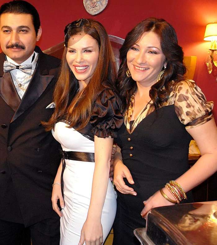 نيكول سابا وياسر جلال