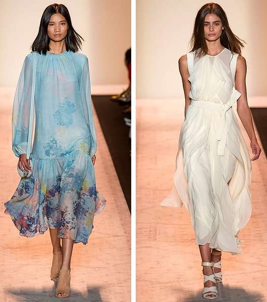 أروع الفساتين الهدلة من تصميم BCBGMaxAzria