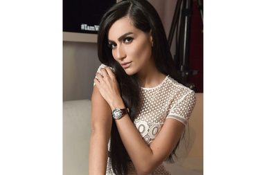 ياسمينة تقابل ديالا مكي في معرض SIHH صالون جنيف للساعات الفاخرة