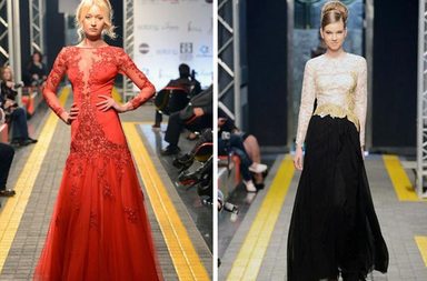 بالصور، إكتشفي أجمل فساتين السهرة وفساتين السواريه لربيع وصيف 2013