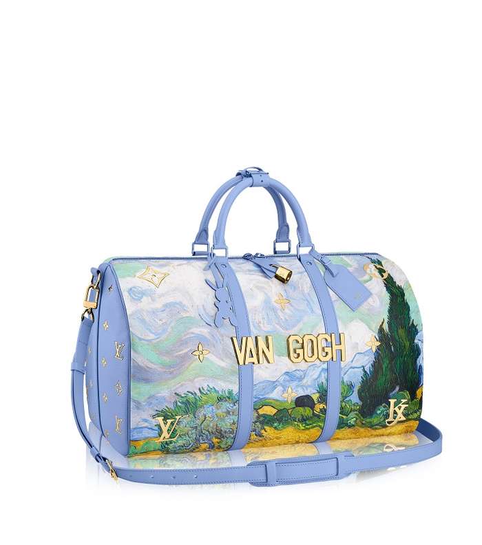 حقائب مميزة من لويس فويون بالتعاون مع جيف كونز