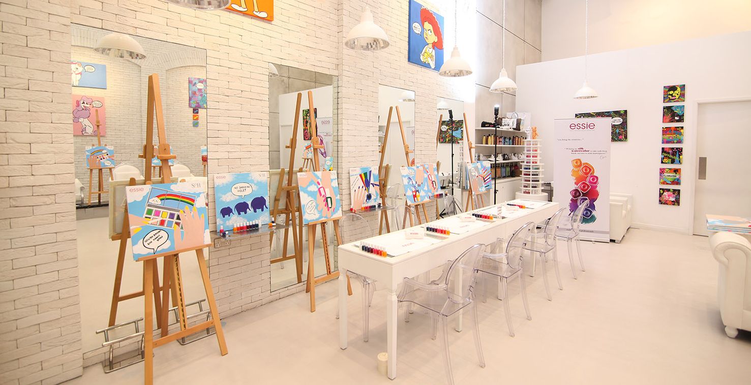 صالون Soh Art & Beauty يستضيف حفل اطلاق مجموعة Silk Watercolors من Essie