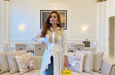 كلمات جميلة من نسرين طافش بعد زيارتها للسعودية