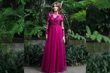 فساتين محتشمة بالوان صيفية من اهم العلامات السعودية