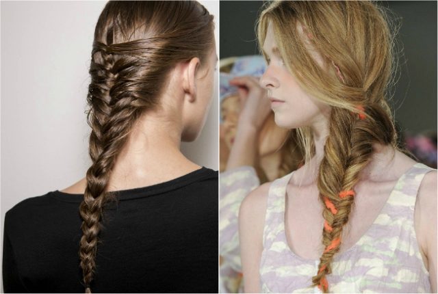 موديلات تسريحات ضفيرة عصريّة 
