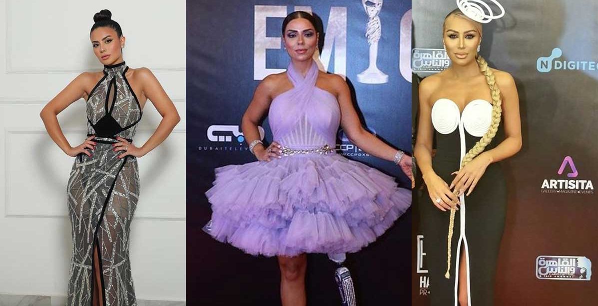 اطلالات النجمات العربيات في حفل Emi Gala