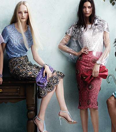 مجموعة Burberry لربيع وصيف 2014 بالتعاون مع Level Shoe Disrtict