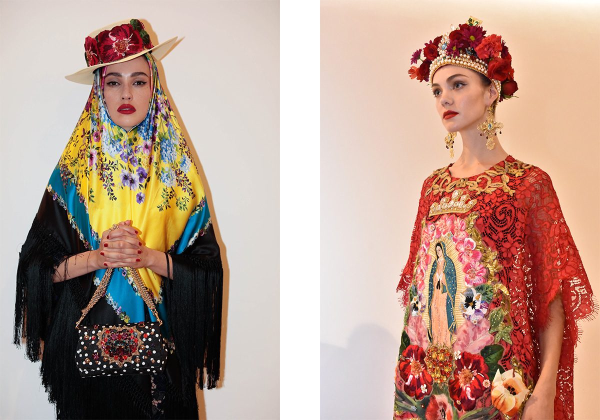 تصاميم ملفتة من عرض Alta Moda لدولتشي اند غابانا في المكسيك