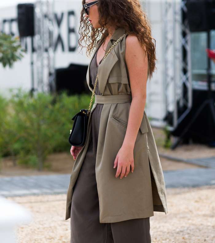 موضة الـ Layering في شوارع دبي في اليوم الثاني من فاشن فوروورد