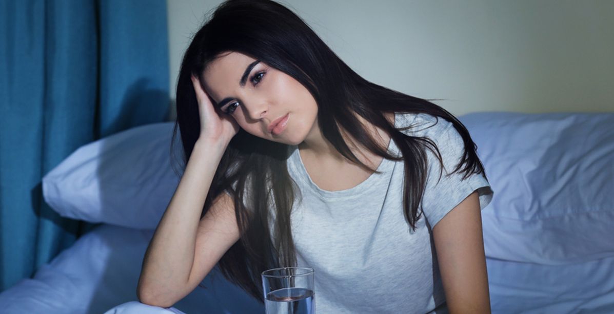 هذا ما يحدث للمياه عندما تتركينه طوال الليل بجانب سريرك