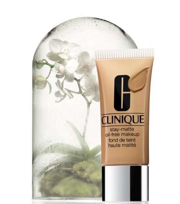 Stay-Matte Oil-Free Makeup golden art work
