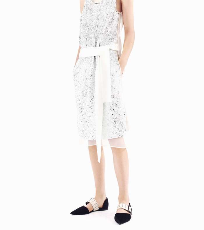 موضة الفستان مع حزام الكيمونو من Jil Sander من مجموعة Resort 2017