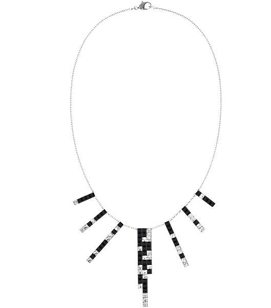 عقد أنيق من الكريستال من مجموعة مجوهرات Atelier Swarovski by Viktor & Rolf