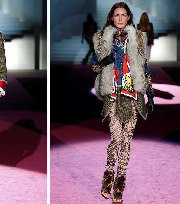 من مجموعة Dsquared2، اليك ازياء شتاء 2016