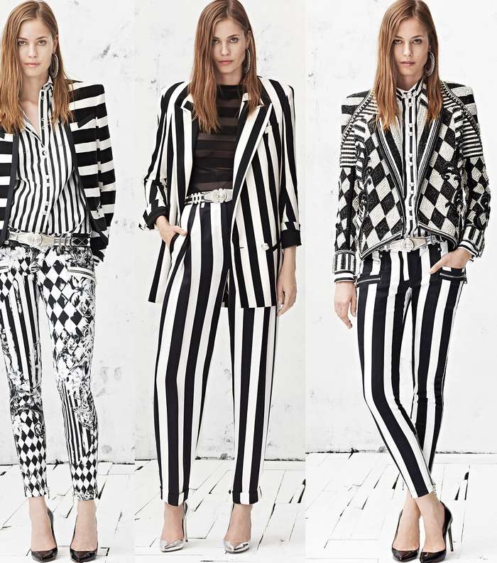 موضة الأقمشة المقلّمة في ربيع 2013