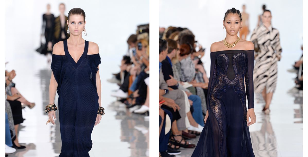 فساتين جذابة من روبيرتو كافالي