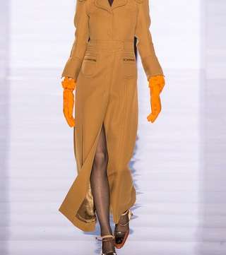 اختاري لشتاء 2016 المعطف الطويل مع الشق الطويل