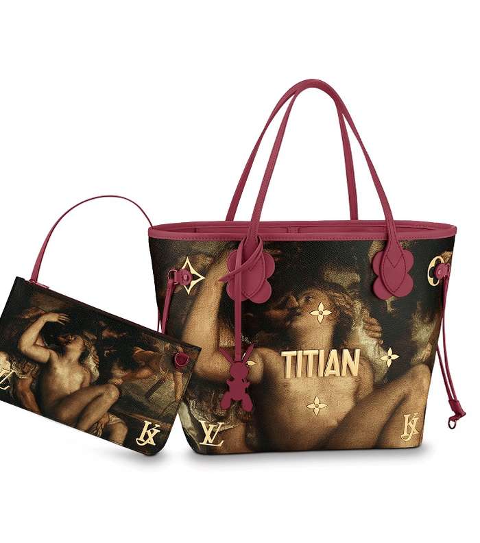 اجمل حقائب لويس فويتون المطبعة من جيف كونز