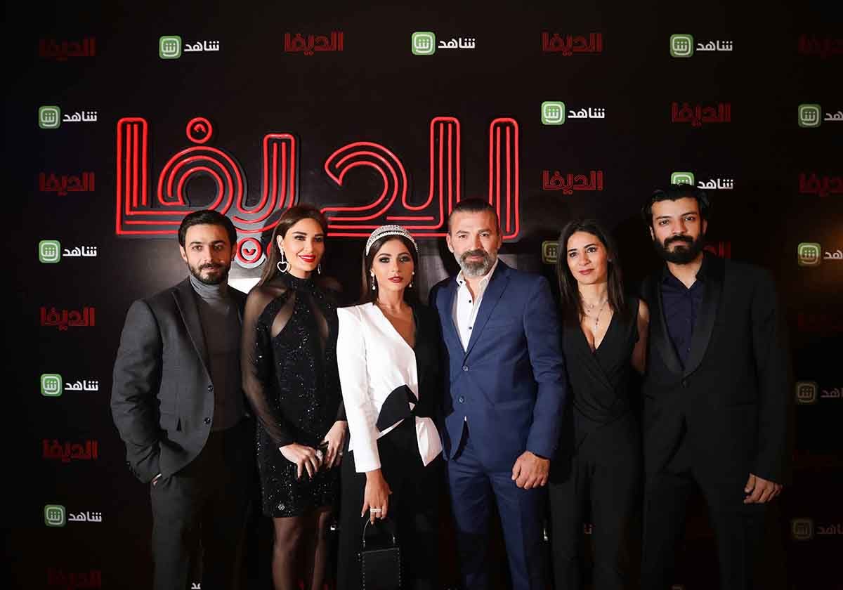 ابطال مسلسل الديفا على شاهد