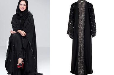 هانية البريكان تصمّم عباءتها لسواروفسكي