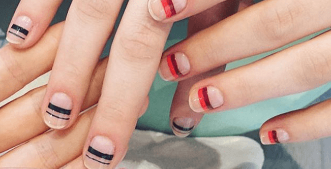 صيحة طلاء أظافر جديدة للبنات